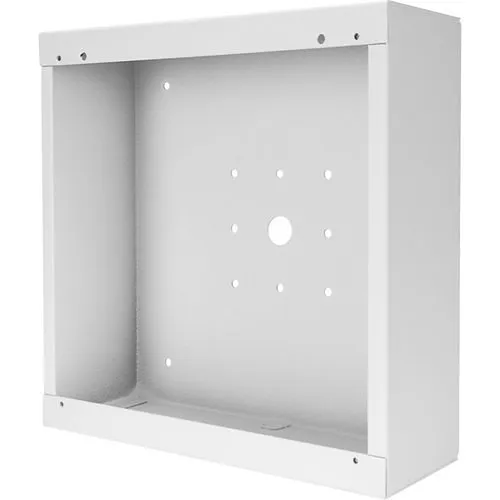 Quam SE1WVPS Square Surface Mount Enclosure, Vandal Resistant, White