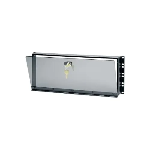 Middle Atlantic SECL-4 4U RMS Fixed Security Cover with Hinged Plexi Door