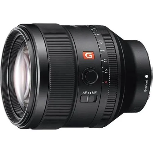 Sony SEL-85F14GM G Master 85 mm F1.4 Gm Full-Frame Telephoto Prime Master Camera Lens