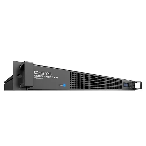 QSC SERVER CORE X10 Q-SYS Network I/O Processor