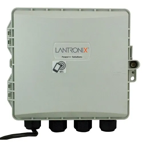 Lantronix SESPM1040-541-LT-DC Network Switch, 4-Port 10/100/1000Baset Switch, DC Power, Poe++