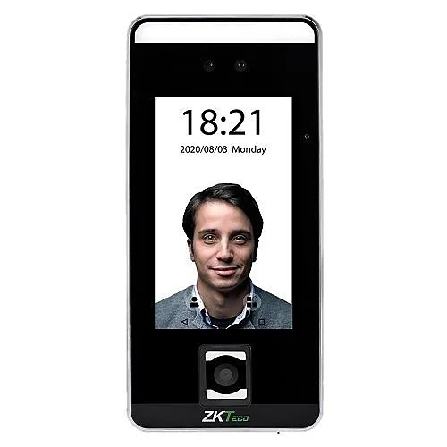 ZKTeco SF1005-QR Access Control Reader Face and Fingerprint Recognition 5" Vertical Display