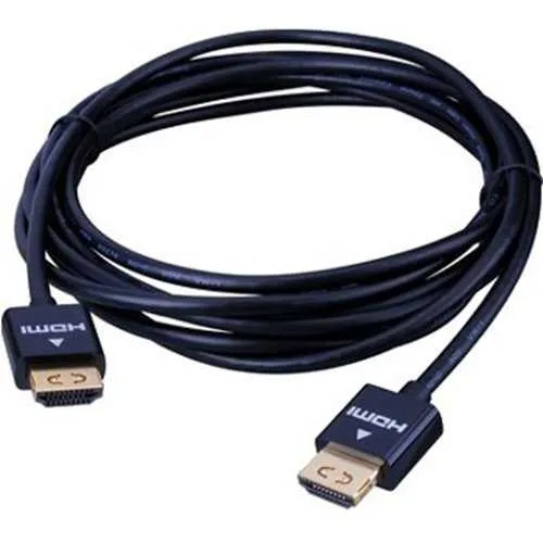 Vanco SFHD1.5 Securefit Ultra Slim HMDI High Speed Cable with Ethernet, 1.5'