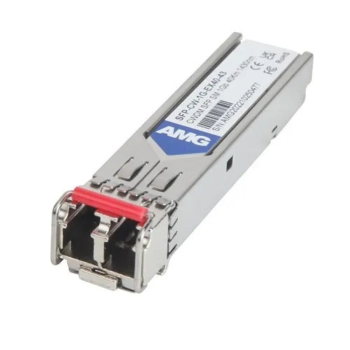AMG Systems SFP-CW-1G-EX40-43 2-Fiber SFP Singlemode Singlemode CWDM, LC Connectors, 1430nm, 1GB