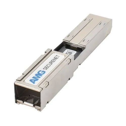 AMG Systems SFP-ENC-1G Secure-Net Encryption SFP Carrier, 128-Bit Encryption, 100Mb / 1Gb SFP Speed Support