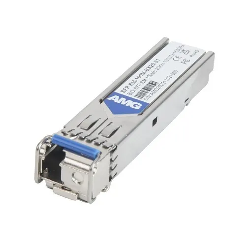 AMG Systems SFP-SM-100M-BX20-31 SFP Singlemode, 100MB, 1-Fiber, LC Connector, 1310nm Tx / 1550nm Rx, DDM (Mates with SFP-SM-100M-BX20-55), 20 km