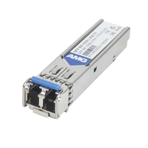 AMG Systems SFP-SM-100M-LX20-31 SFP Singlemode Transceiver Module 100MB LC 1310nm, 20 km