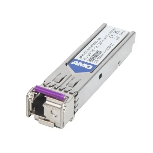 AMG Systems SFP-SM-1G-BX120-49 SFP Singlemode, LC Connector, 1490nm Tx / 1310nm Rx, 1Gb, 1-Fiber, 120Km