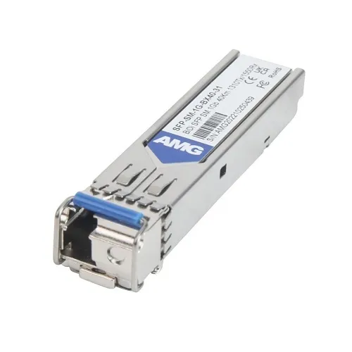 AMG Systems SFP-SM-1G-BX40-31 SFP Singlemode, LC Connector, 1310nm Tx / 1310nm Rx, 1Gb, 1-Fiber, 40Km
