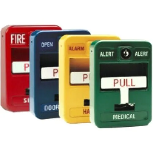 SigCom SG-WP-GR Die Cast Weatherproof Back Box for Pull Station, Green