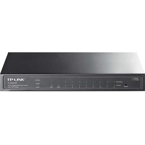 TP-Link SG2210P Omada Access 10-Port Gigabit Smart Switch with 8-Port PoE+
