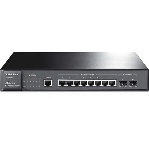 TP-Link SG3210 Omada Access 8-Port Gigabit L2+ Managed Switch with (2) SFP Slots