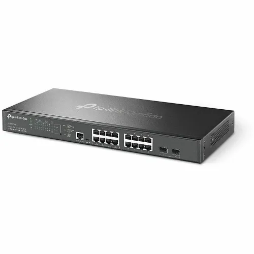 TP-Link SG3218XP-M2 Omada Access Pro 16-Port 2.5G and 2-Port 10GE SFP+ L2+ Managed Switch with 8-Port PoE+