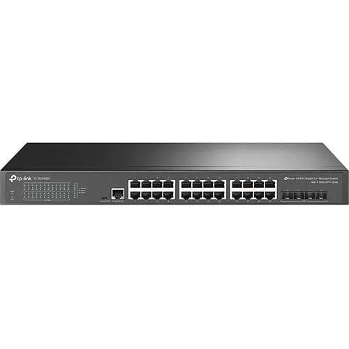 TP-Link SG3428X Omada Access Plus 24-Port Gigabit L2+ Managed Switch with (4) 10GE SFP+ Slots