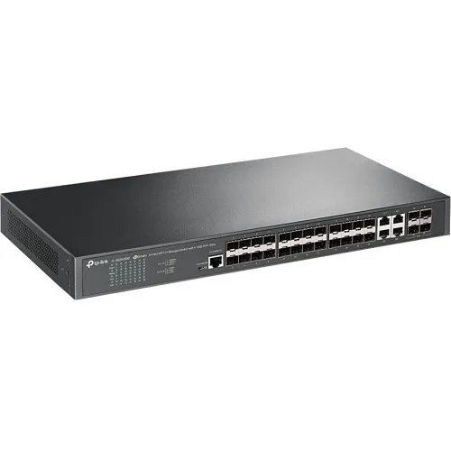TP-Link SG3428XF Omada Aggregation 24-Port SFP L2+ Managed Switch with (4) 10GE SFP+ Slots