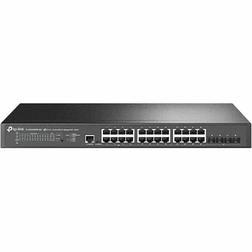 TP-Link SG3428XPP-M2 Omada Access Pro 24-Port 2.5GBASE-T and 4-Port 10GE SFP+ L2+ Managed Switch with 16-Port PoE+ and 8-Port PoE++