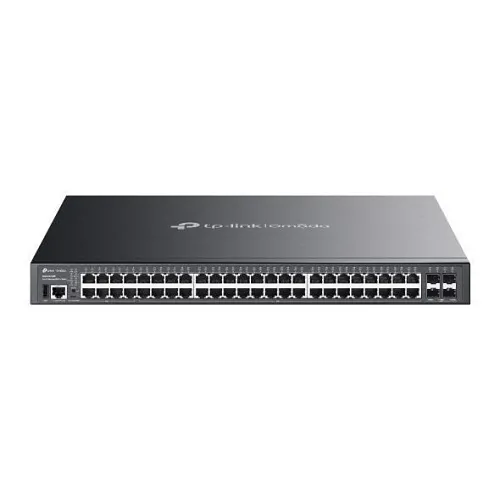 TP-Link SG5452XMPP Omada 48-Port Gigabit Stackable Lite L3 Managed PoE++ Switch with 4x 10G Slots