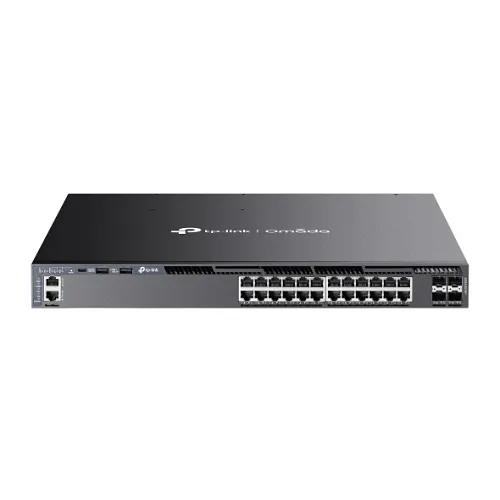 TP-Link SG6428XHP Omada Campus 24-Port Gigabit Stackable L3 Managed PoE+ Switch with (4) 10G Slots