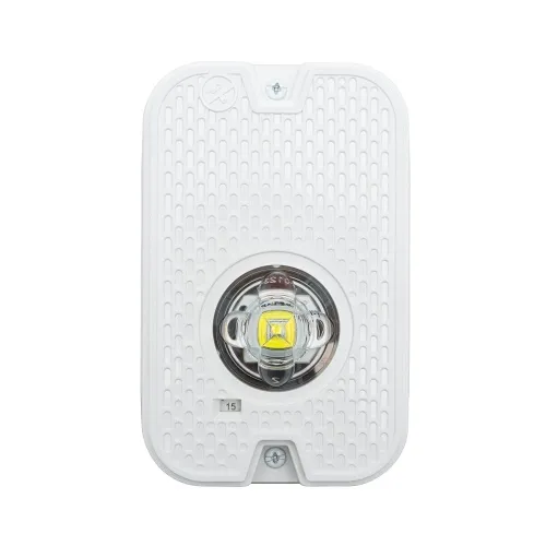 System Sensor SGWKLED L-Series Outdoor Compact Wall-Mounted LED Strobe, "FIRE", White