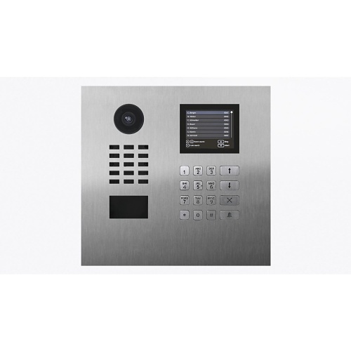 DoorBird 423870888 D21DKH IP Video Intercom, Stainless Steel V4A, Brushed
