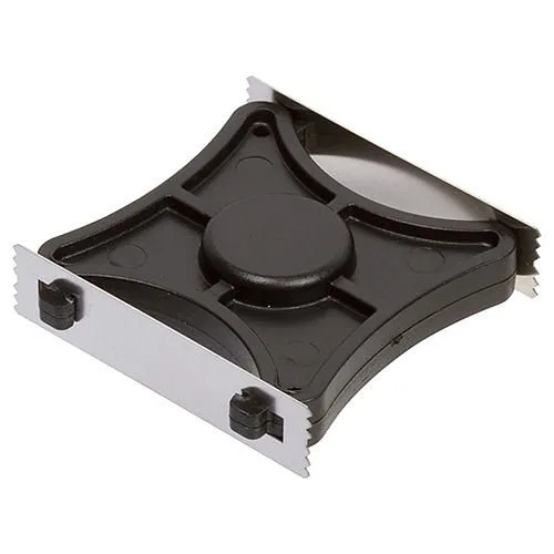 Nascom SHARK/M U-Channel Door Magnet, Black