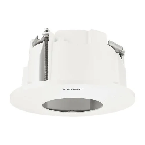Hanwha SHD-1408FPW In-Ceiling Flush Mount for Select Cameras, White