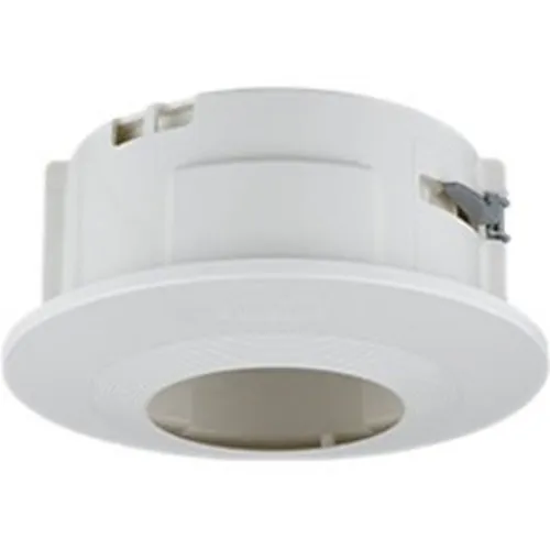 Hanwha SHD-3000F4 In-Ceiling Flush Mount for PND-9080R and XND-6080V/6080RV/8080RV Cameras, Ivory