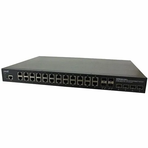 Lantronix SISPM1040-3248-L-EU Managed Hardened POE+ Network Switch with 24 10/100/1000BA Ports
