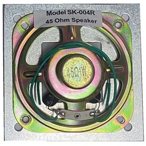 LEE DAN SK-004R Mylar Cone Voice Grade Speaker 3.5" Square Replacement, 45 Ohms