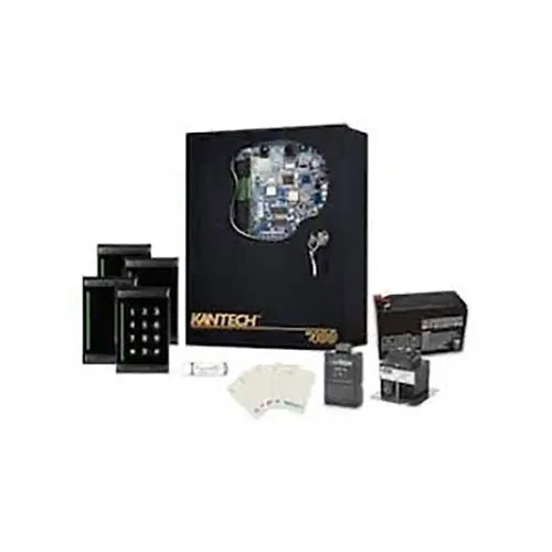 Kantech SK-CE-400-SCSG ioSmart Smart Card Starter Kit with (1) KT-400 Controller, (3) KT-SG-SC Readers, (1) KT-SG-MT-KP Reader and Entrapass Corporate Edition Software
