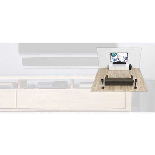 Denon Home 150 Compact Smart Speaker with Dynamic 1" Tweeter, .5" Mid-Bass Driver and HEOS Built-In, Black