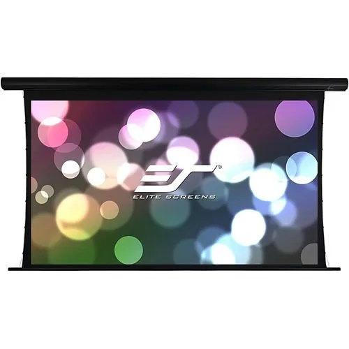 Elite Screens Saker Tab-Tension Skt110uh-E24-Auhd 110" Electric Projection Screen