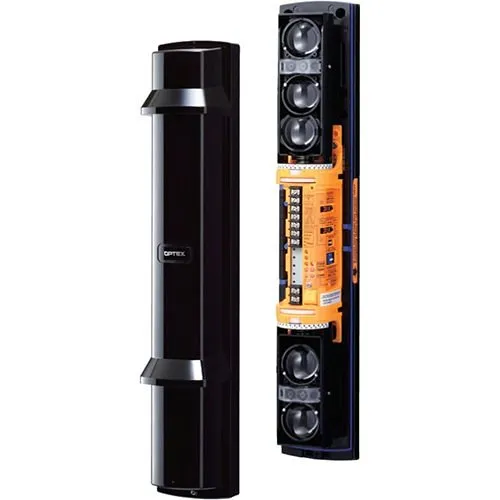 Optex SL-650QDM SmartLine Professional Outdoor Photoelectric Quad-Beam Detector with Automatic Transmit Power Control, 650' Range