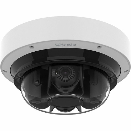 Hanwha PNM-C32083RVQ 4K 4-Channel Smart Camera with IP66 Protection, 3.3-5.7mm Motorized Varifocal Lens