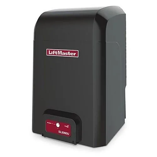 LiftMaster SL3000UL 1/2 and 1 HP AC High Traffic Commercial Slide Gate Operators for Gates 50 ft. and 2,000 lbs