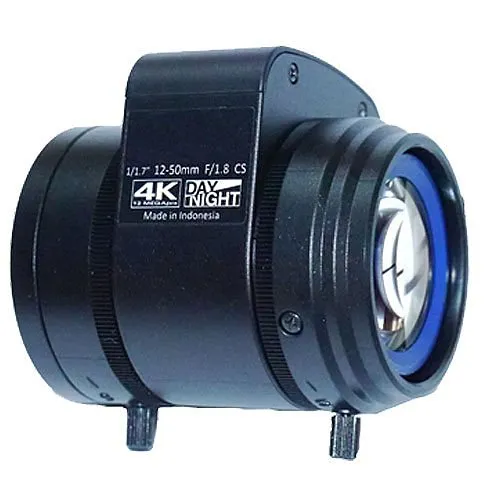 Hanwha SLA-T-M1250DN 12MP DC-Iris Lens, 12-50mm Varifocal Lens, Compatible with XNB-6005/8000 and PNB-A9001 Cameras