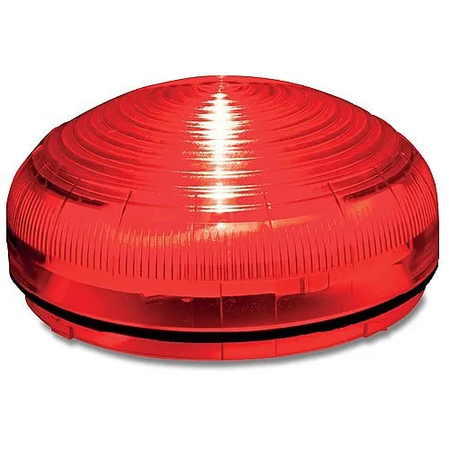 Federal Signal SLM350R SLM Series StreamLine Modular Low Profile Light, Steady Flash Strobe, Directional Red Lens