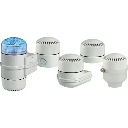 Federal Signal SLMBS StreamLine Shallow Base, 12-24VAC/DC, Gray