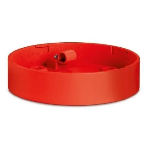 Federal Signal SLMBS-012-024R SLMBS StreamLine Shallow Base, 12-24VDC, Red