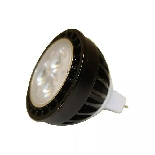 CAST SLMR165XW27 SLC LED MR-16 50W Halogen Equivalent Lamp, 55° Extra Wide 2700K, 392 Lumens, 10-Pack, Black Lamp Body