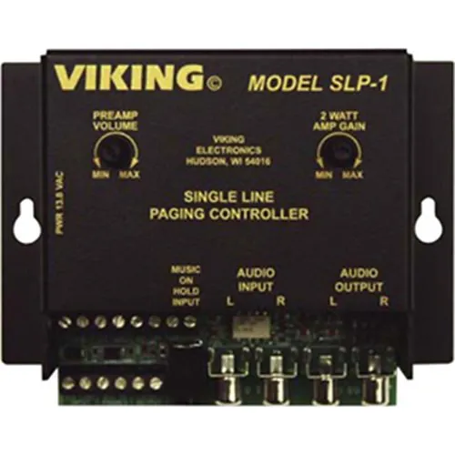 Viking SLP-1 Single Line Paging Controller with 2W Amplifier
