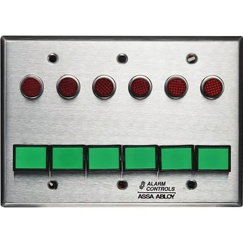Alarm Controls Slp-6m Latching Monitor/Control Station