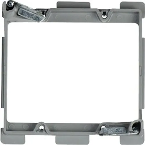 On-Q SLV2W Two-Gang Low-Voltage Swing Bracket with Quick/Click for Retrofits