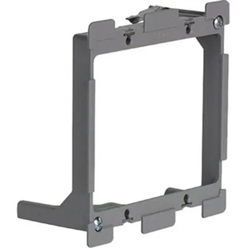 On-Q SLV2W Two-Gang Low-Voltage Swing Bracket with Quick/Click for Retrofits