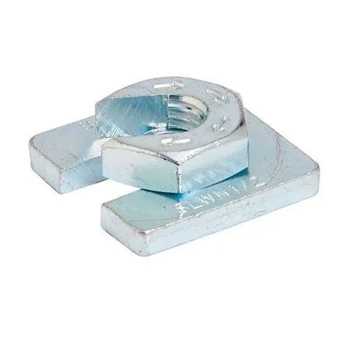 Eaton Tripp Lite SLWN3/8ZN B-Line Series Buzznut ATR Nut, 0.4920"H x 1.5750"L, Steel