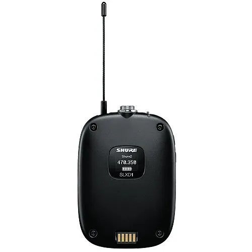 Shure SLXD1-G58 Digital Wireless BodyPack Transmitter, Frequency Band Version G58