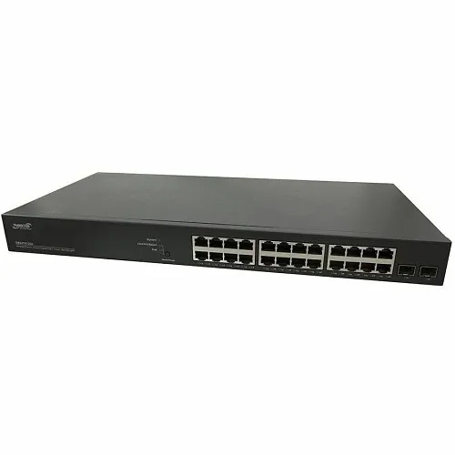 Lantronix SM24TAT2SA-EU SMART MANAGED POE+ SWITCH, 24