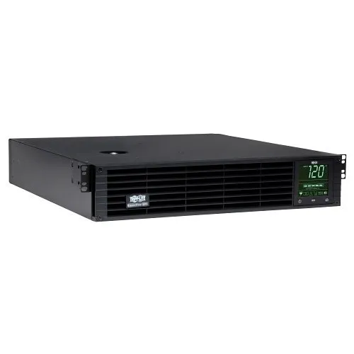 Eaton Tripp Lite SM3000RMXL2UTAA TAA SmartPro 120V 3KVA 2.88kW Line-Interactive Sine Wave UPS, 2U, Extended Run, Network Card Options, LCD, USB, DB9
