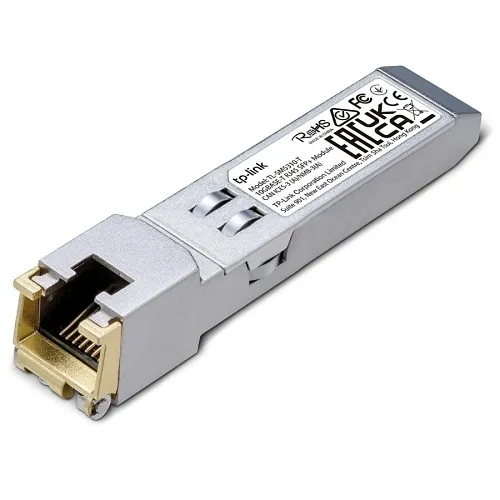 TP-Link TL-SM5310-T 10G BASE-T RJ45 SFP+ Module, Fully Metallic Enclosure