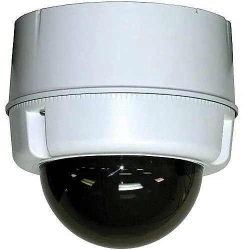 MOOG Videolarm SM5C8N Compact Outdoor Surface-Mount Dome Housing for PoE Enabled Fixed and PTZ Cameras